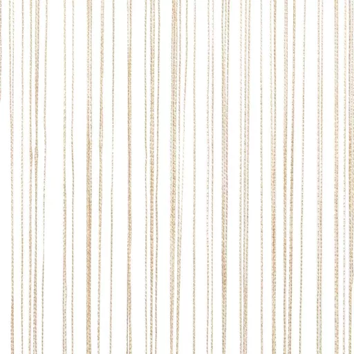 2 db bézs zsinórfüggöny 140 x 250 cm