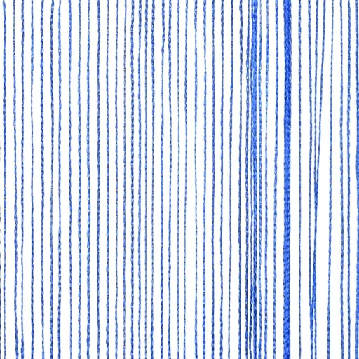 2 db kék zsinórfüggöny 140 x 250 cm