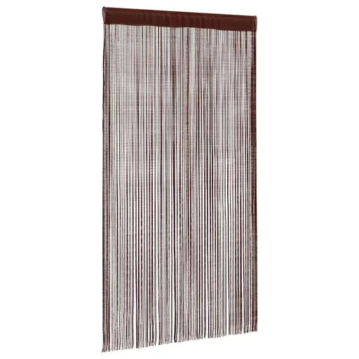2 db barna zsinórfüggöny 140 x 250 cm