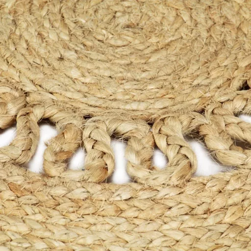 Kézzel font jutaszőnyeg 90 cm