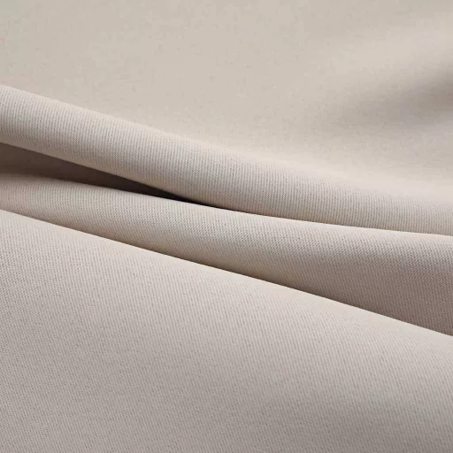 2 db bézs sötétítőfüggöny fémgyűrűkkel 140 x 175 cm