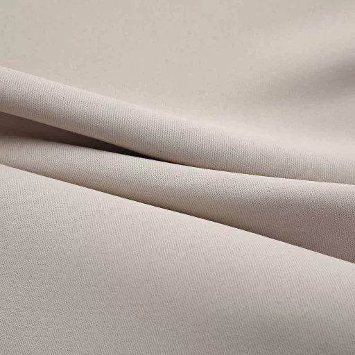 2 db bézs sötétítőfüggöny fémgyűrűkkel 140 x 245 cm
