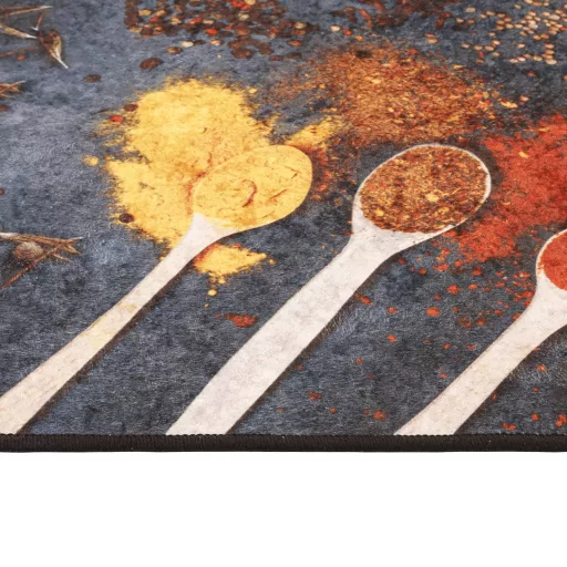 Többszínű mosható konyhaszőnyeg 60 x 180 cm