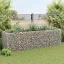 Acél gabion magaságyás 360 x 90 x 100 cm