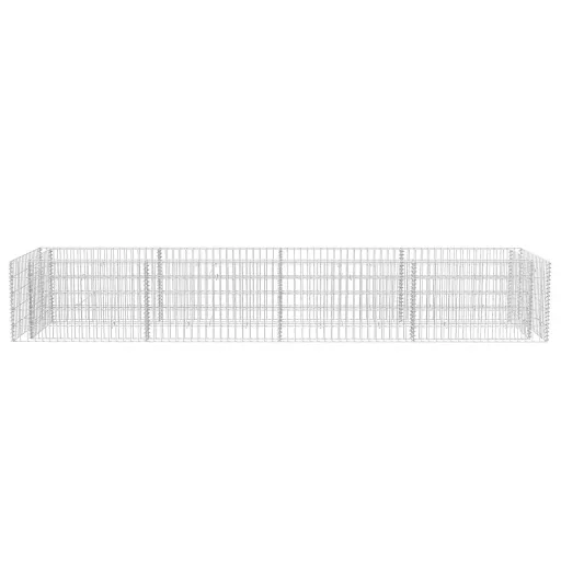 Acél gabion magaságyás 360 x 90 x 50 cm