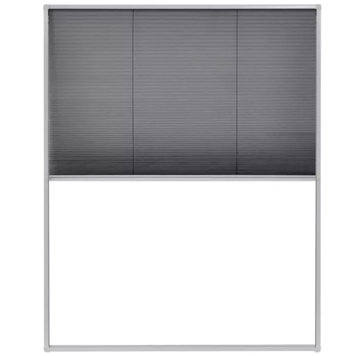 Pliszé ablak szúnyogháló alumíniumból 80 x 100 cm