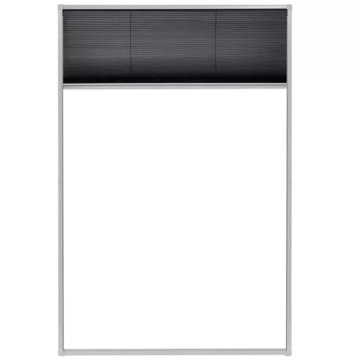 Pliszé ablak szúnyogháló alumíniumból 80 x 120 cm