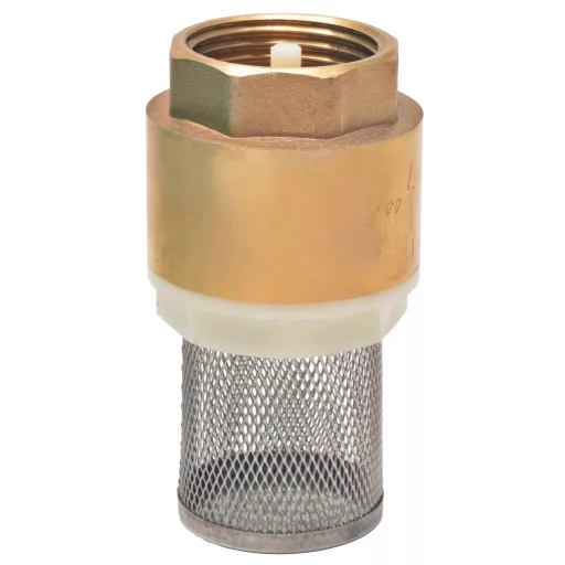 Fekete szívótömlő sárgaréz csatlakozókkal 10 m 25 mm