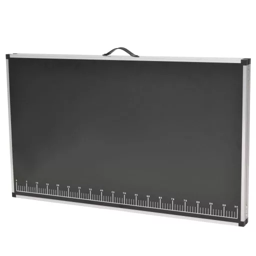 Összecsukható MDF/alumínium tapétázóasztal 200 x 60 x 78 cm