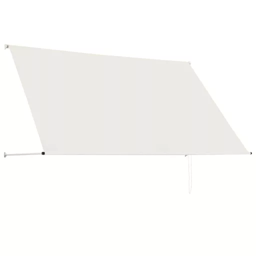 Feltekerhető krémszínű napellenző 250 x 150 cm