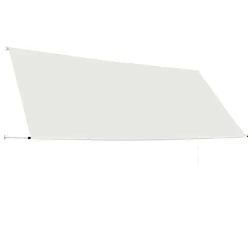 Feltekerhető krémszínű napellenző 350 x 150 cm