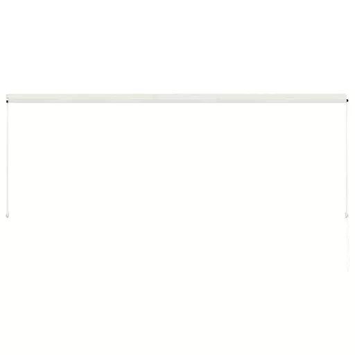 Feltekerhető krémszínű napellenző 350 x 150 cm