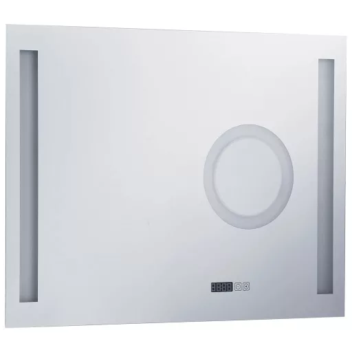 LED-es fürdőszobai tükör érintésérzékelővel 80 x 60 cm