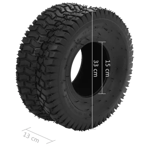2 darab gumiabroncs talicskához 15x6.00-6 4PR