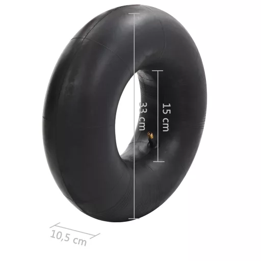 4-darabos gumiabroncs-/gumibelsőszett talicskához 15x6.00-6 4PR