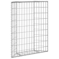   Trapéz alakú horganyzott acél gabion magaságyás 80x20x100 cm