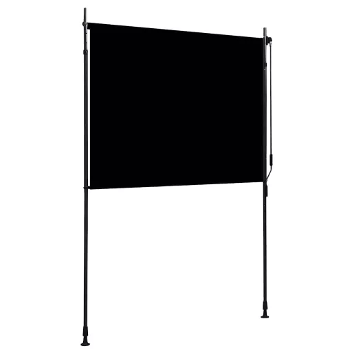 Antracitszürke kültéri roló 150 x 270 cm