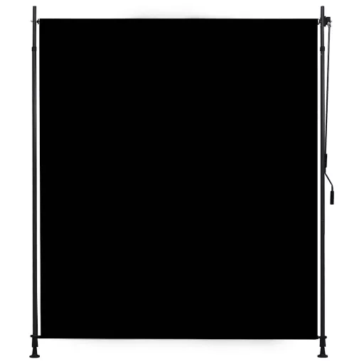 Antracitszürke kültéri sötétítő roló 200 x 270 cm