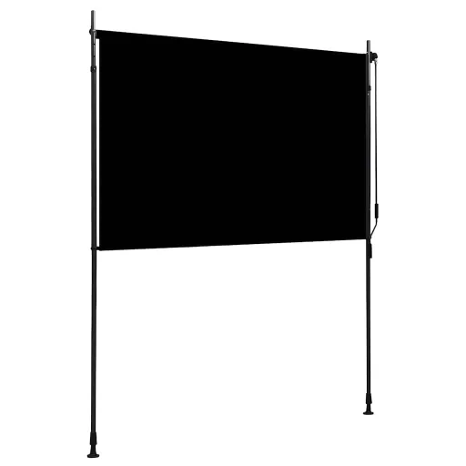 Antracitszürke kültéri sötétítő roló 200 x 270 cm