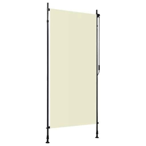 Krémszínű kültéri roló 100 x 270 cm