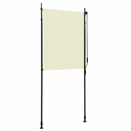Krémszínű kültéri roló 100 x 270 cm
