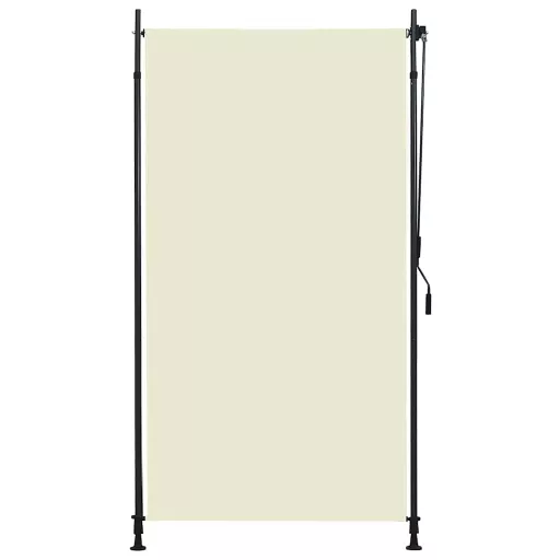 Krémszínű kültéri roló 120 x 270 cm