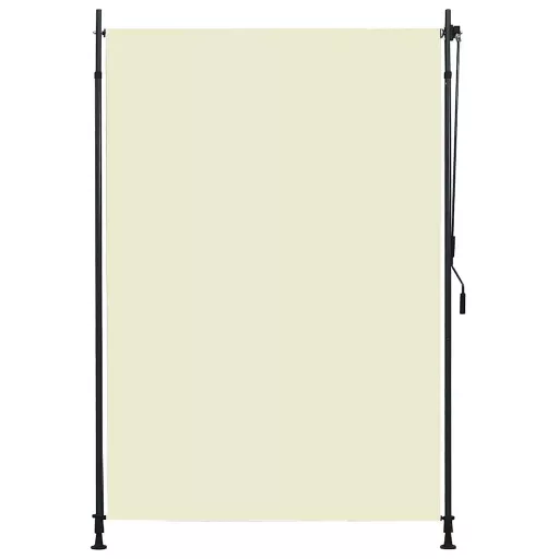 Krémszínű kültéri roló 150 x 270 cm