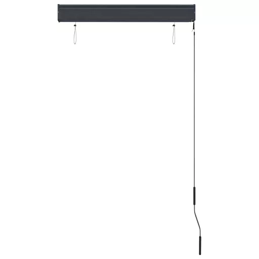Antracitszürke kültéri roló 80 x 250 cm