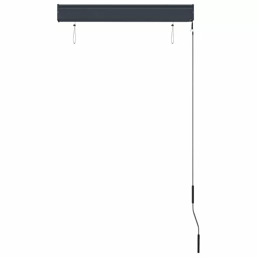 Krémszínű kültéri roló 80 x 250 cm