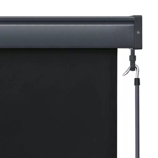 Antracitszürke kültéri roló 140 x 250 cm