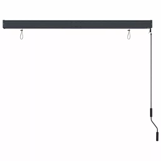 Antracitszürke kültéri roló 160 x 250 cm