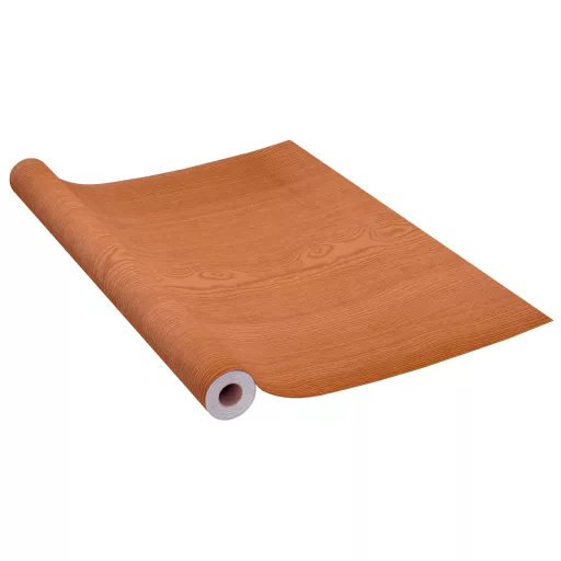 Világos tölgyszínű öntapadó PVC bútorfólia 500 x 90 cm