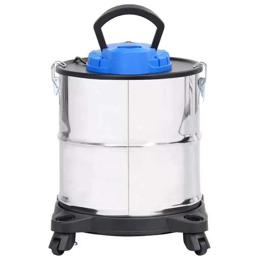 Rozsdamentes acél HEPA-szűrős hamuporszívó 1200 W 20 L