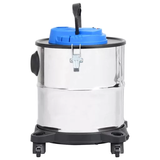 Rozsdamentes acél HEPA-szűrős hamuporszívó 1200 W 20 L