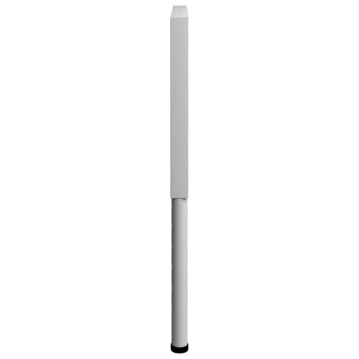 2 db szürke állítható fém munkapadváz 85 x (69-95,5) cm
