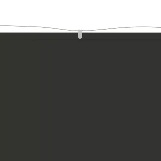 Antracitszürke oxford-szövet függőleges napellenző 140x270 cm