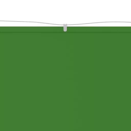 Világoszöld oxford-szövet függőleges napellenző 100x420 cm