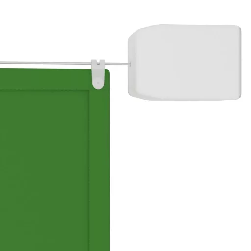 Világoszöld oxford-szövet függőleges napellenző 100x420 cm