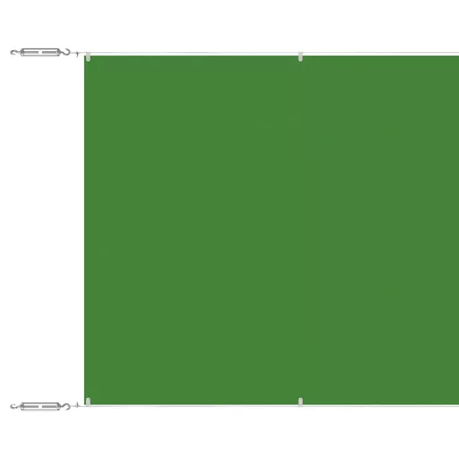 Világoszöld oxford-szövet függőleges napellenző 140 x 600 cm