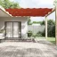 Terrakotta oxford-szövet függőleges napellenző 100 x 800 cm