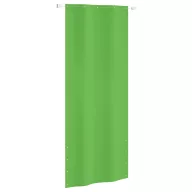Világoszöld oxford-szövet erkélyparaván 100 x 240 cm