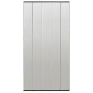   Fekete szúnyogháló ajtóra 5 részes hálós függönnyel 120x240 cm