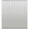 Fekete szúnyogháló ajtóra 10 részes hálós függönnyel 240x240 cm