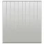 Fekete szúnyogháló ajtóra 10 részes hálós függönnyel 240x240 cm