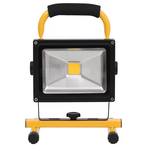 Hideg fehér fényű újratölthető fogantyús LED-es reflektor 30 W