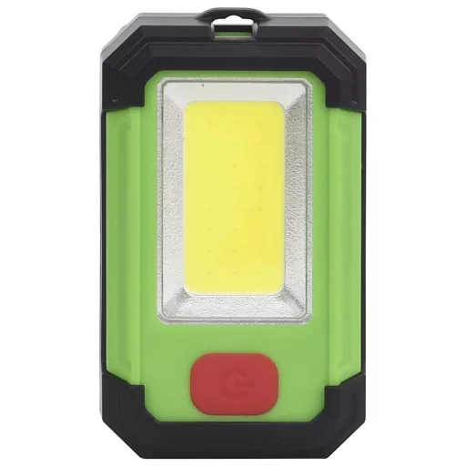 Hideg fehér fényű hordozható napelemes LED-es reflektor 7 W