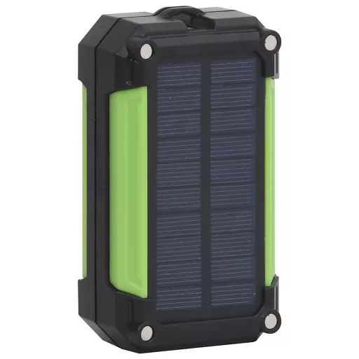 Hideg fehér fényű hordozható napelemes LED-es reflektor 7 W