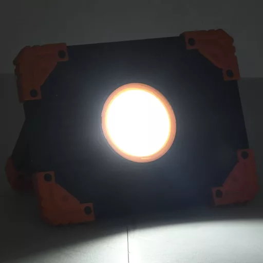 Hideg fehér fényű hordozható ABS LED-reflektor 10 W