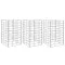 3 db vas gabion magaságyás 30 x 30 x 50 cm