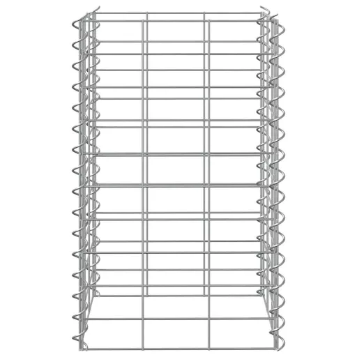 3 db vas gabion magaságyás 30 x 30 x 50 cm